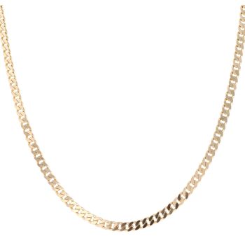 9ct Yellow Gold Curb Chain 20"