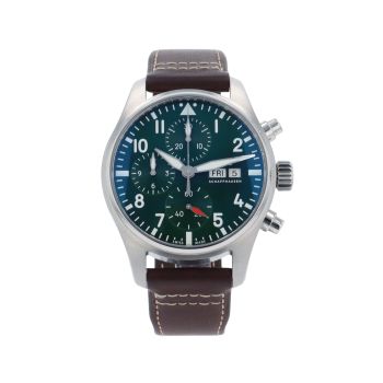 IWC Pilot Chronogrph Pre Owned Watch Ref IW388103