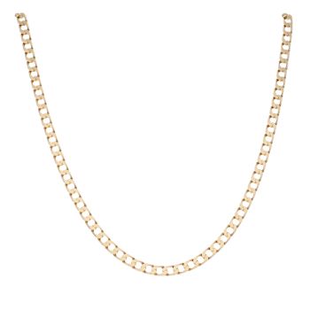 9ct Yellow Gold Curb Chain 20"