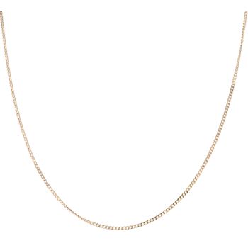 9ct Yellow Gold Curb Chain 18"