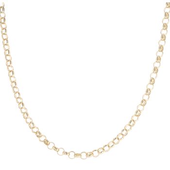9ct Yellow Gold Belcher Chain 24"