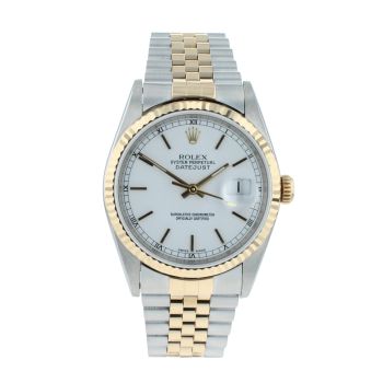 Rolex Datejust Pre Owned Watch Ref 16233