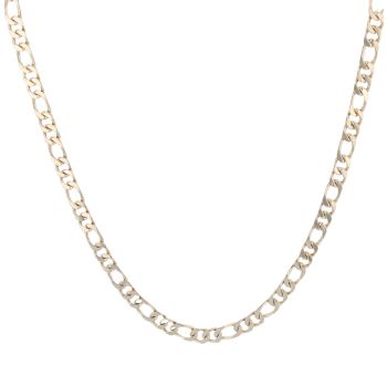 9ct Yellow Gold Figaro Chain 20"