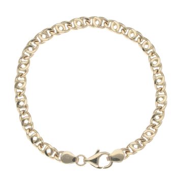 9ct Yellow Gold Fancy Bracelet 7"