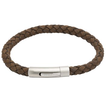 Dark Brown Leather Bracelet