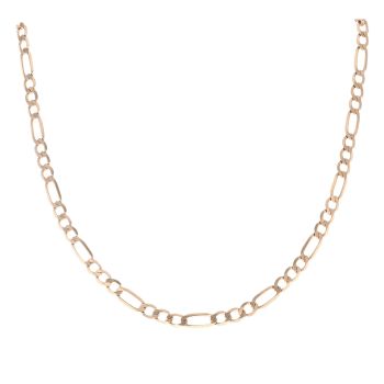 9ct Yellow Gold Figaro Chain 18"