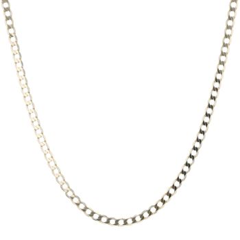 9ct Yellow Gold Curb Chain 20"