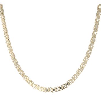 9ct Yellow Gold Byzantine Chain 16"