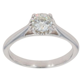 18ct White Gold 0.50ct Diamond Solitaire Ring