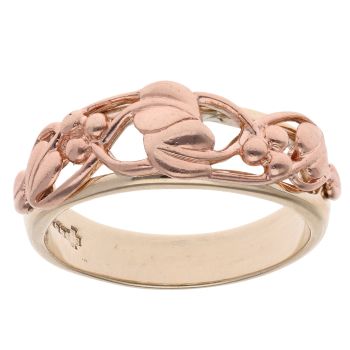 9ct Yellow and Rose Gold Clogau Vine Of Life Ring
