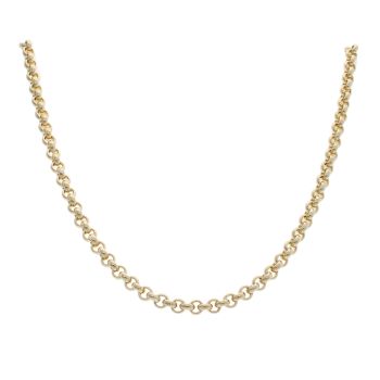 9ct Yellow Gold Belcher Chain 36"