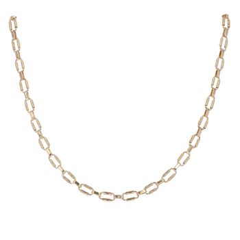 9ct Yellow Gold Fancy Chain 20"