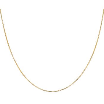 22ct Yellow Gold Foxtail Chain 18"
