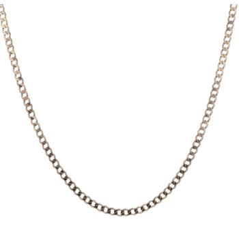 9ct Yellow Gold Curb Chain 18"