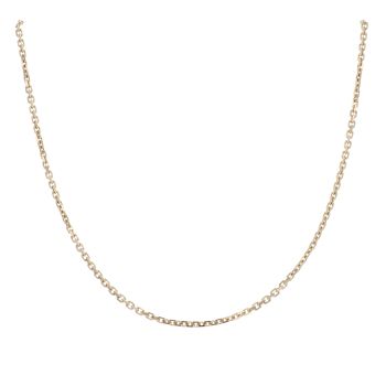 9ct Yellow Gold Belcher Chain 18"