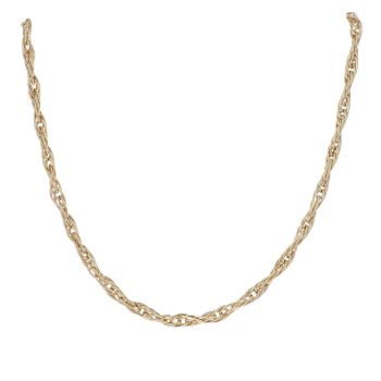 9ct Yellow Gold Fancy Chain 16"
