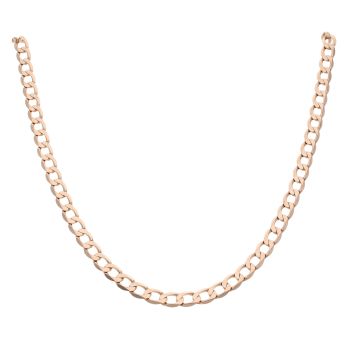 9ct Yellow Gold Curb Chain 20"