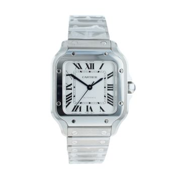 Cartier Santos Pre Owned Watch Ref 4075