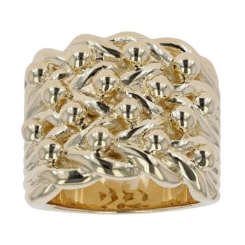 9ct Yellow Gold Keeper Ring