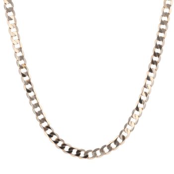 9ct Yellow Gold Curb Chain 20"