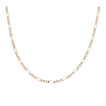 9ct Yellow Gold Figaro Chain 16"