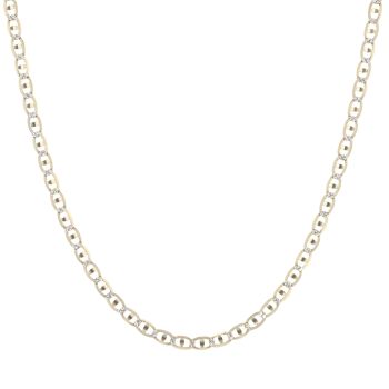 18ct Yellow Gold Fancy Chain 18"