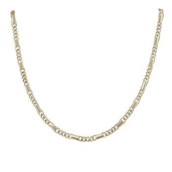 9ct Yellow Gold Fancy Chain 18"