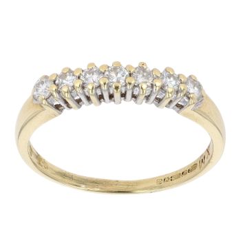 18ct Yellow Gold 0.25ct Diamond Eternity Ring