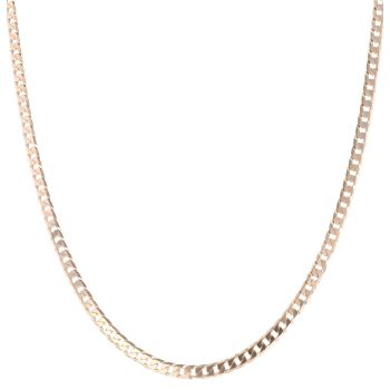 9ct Yellow Gold Curb Chain 18"