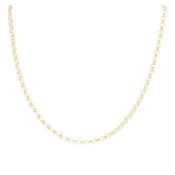 14ct Yellow Gold Belcher Chain 22"