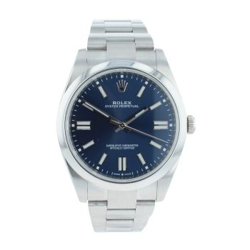 Rolex Oyster Perpetual Pre Owned Watch Ref 124300