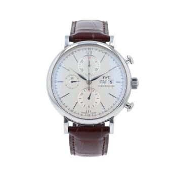 IWC Portofino Chronograph Pre Owned Watch Ref IW391027
