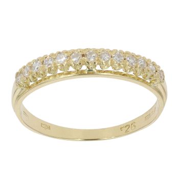 18ct Yellow Gold 0.26ct Diamond Eternity Ring