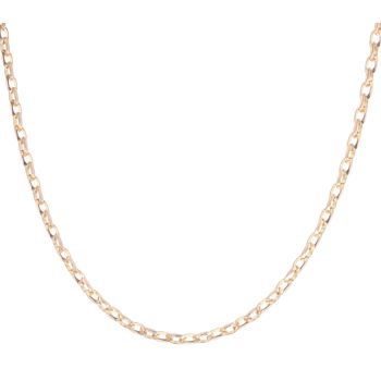 9ct Yellow Gold Square Belcher Chain 20"