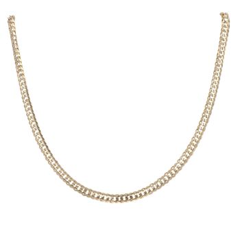 9ct Yellow Gold Curb Chain 20"