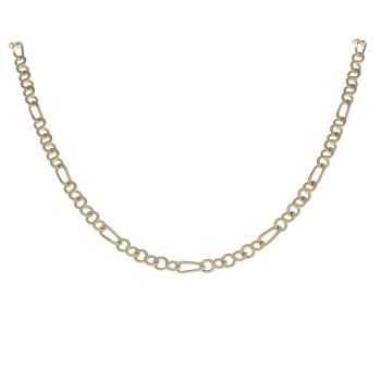 9ct Yellow Gold Fancy Chain 18"