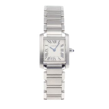 Cartier Tank Francaise Pre Owned Watch Ref 3217
