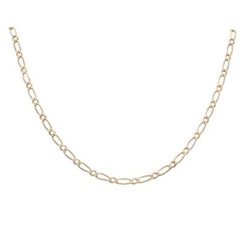 9ct Yellow Gold Fancy Chain 18"