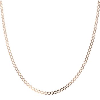 9ct Yellow Gold Fancy Chain 18"