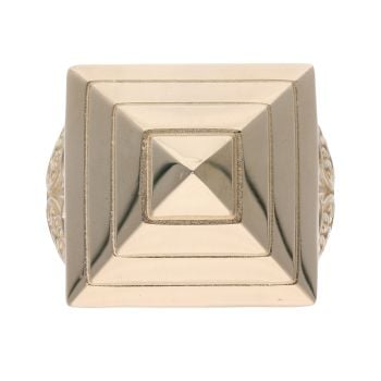 9ct Yellow Gold Pyramid Ring