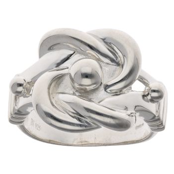 Silver Knot Ring