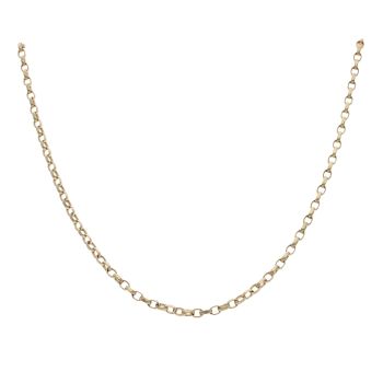 9ct Yellow Gold Belcher Chain 20"