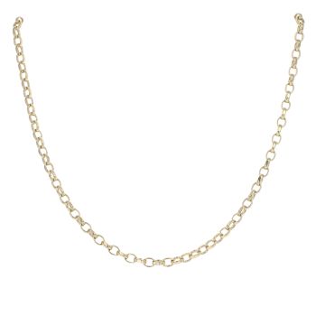 9ct Yellow Gold Belcher Chain 24"