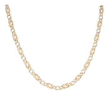 9ct Yellow Gold Celtic Chain 22"