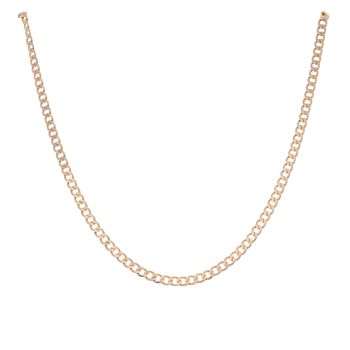 9ct Yellow Gold Curb Chain 16"