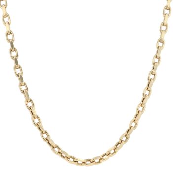 9ct Yellow Gold Belcher Chain 22"