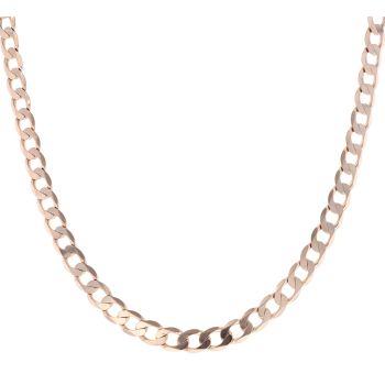 9ct Yellow Gold Curb Chain 20"