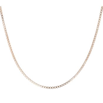 9ct Yellow Gold Box Chain 20"