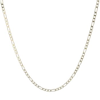 9ct Yellow Gold Figaro Chain 24"