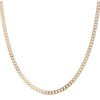 9ct Yellow Gold Curb Chain 20"
